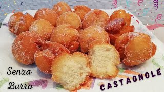 CASTAGNOLE Di CARNEVALE All Arancia E Yogurt [upl. by Drawd]