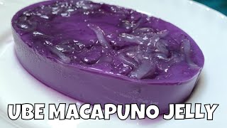 CREAMY UBE MACAPUNO JELLY [upl. by Enelcaj]