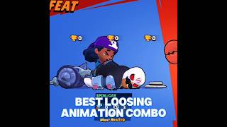 Best loosing animation combo shortsbrawl brawlstars updatenewbrawlerjujumemesbrawltalkshade [upl. by Rodama760]