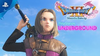 Dragon Quest XI  PS4 Gameplay  PlayStation Underground [upl. by Adrea]