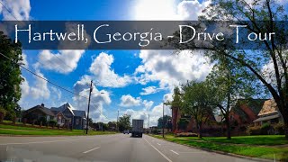 Hartwell Georgia  Driving Tour  4K [upl. by Oeramed]