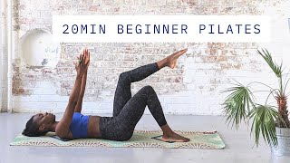 20 MIN PILATES WORKOUT FOR BEGINNERS  AT HOME CORE PILATES [upl. by Ciro219]