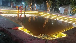 Chatth puja   DM kothi  bhojpur [upl. by Junia]