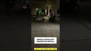 INNOVA HEADLIGHT PROJECTOR INSTALL automobile autoledlights light service carledheadlight [upl. by Samtsirhc]