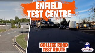 ENFIELD TEST ROUTE  COLLEGE ROAD  ENFIELD DRIVING TEST CENTRE INNOVA BUSINESS PARK [upl. by Otreblif100]