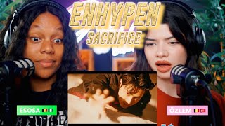 ENHYPEN 엔하이픈 Sacrifice Eat Me Up Official MV reaction [upl. by Turoff285]