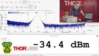 Thorlabs OSA Software Tutorial Part 4  Measuring Optical Input Power [upl. by Annawal]