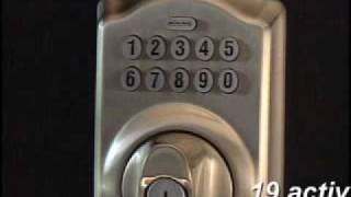 How To Program Your Schlage BE365 Keypad Deadbolt [upl. by Kreis78]