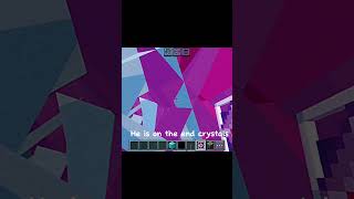 Minecraft End Crystal Launcher was epic minecraft satisfafying shorts viral [upl. by Kimball24]