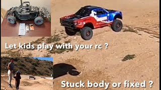 New ARRMA MOJAVE 4S Sticking Body Repair Testing Did It Work  Kids Love Rc’s [upl. by Thema]