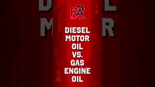 Gas Engine Oil vs Diesel Engine Oil  shorts [upl. by Hercules]