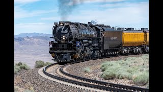 CHASING THE UP 4014 BIG BOY ACROSS NEVADA [upl. by Yhotmit]