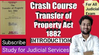 Transfer of Property Act 1882 Full lecture [upl. by Hayikat]