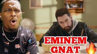 Eminem  GNAT Official Music Video REACTION [upl. by Haidebez]