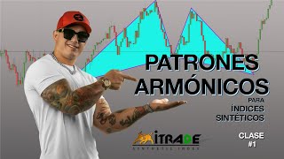 💥💸 PATRONES ARMÓNICOS para Índices Sintéticos Clase 1  Formaciones MyW y PATRON BAT 💸💥 [upl. by Aihtnamas]