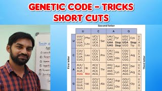 Genetic code  Tricks and Short cuts  Molecular biology  Tamil [upl. by Annaed]