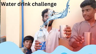 Paani Peene ka Challenge Kaun Zyada Paani Piye Ga 😂💧 [upl. by Iadrahc551]