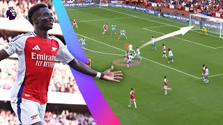 All 50 Premier League Goals by Bukayo Saka [upl. by Frissell]