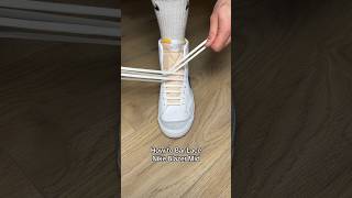 How to Lace Nike Blazer Mid ‘77 🤩👀 [upl. by Ssac]