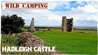 Wild Camp And Explore at Hadleigh Castle Essex [upl. by Byron895]