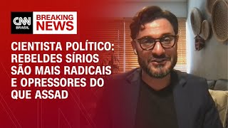 Cientista político Rebeldes sírios são mais radicais e opressores do que Assad  AGORA CNN [upl. by Anaul705]