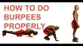 Burpees  How To Do Burpees and Avoid Common Injuries [upl. by Giefer124]