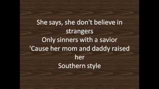 Darius Rucker  Southern Style LYRIC VIDEO [upl. by Arraeis]