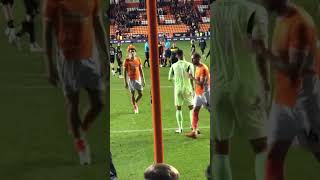 Wigans keeper has meltdown after Blackpool comeback blackpoolfc football [upl. by Etnuad]