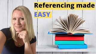 Harvard Referencing Made Easy  Simple Harvard Referencing Tutorial [upl. by Ahtrim]