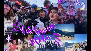 Ski Trip Vlog  Val thorens 2024 😎🇫🇷 [upl. by Gabey]