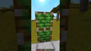 Minecraft Smart Door🤖 shortfeed minecraft [upl. by Battista]