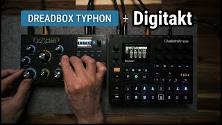 Dreadbox Typhon  Digitakt [upl. by Anayk]