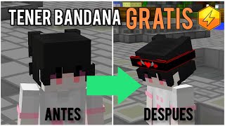 COMO TENER BANDANA 100 GRATIS  CM CLIENT Minecraft [upl. by Idissac]