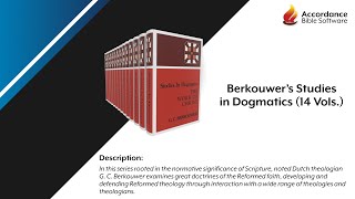 Berkouwers Studies in Dogmatics Product Overview [upl. by Ahsilat]