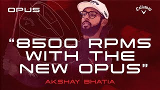 Akshay Bhatia Tests the NEW Opus Wedges for the First Time [upl. by Pandich]