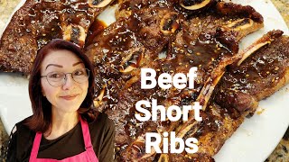 Teriyaki Beef Flanken Ribs Cooked in an Air Fryer [upl. by Allyson]