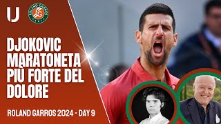 Roland Garros Scanagatta quotDjokovic eroico altra maratona al 5° Paolini primi quarti Slamquot [upl. by Enninaej]