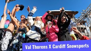 VAL THORENS  Cardiff Uni 2022 [upl. by Wellesley]