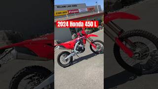 2024 Honda CRF 450 L Sound Test  What Do YOU Ride honda [upl. by Auhsohey526]