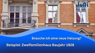 Die richtige Heizungsauswahl Fallbeispiel 3 Optimale Lösungen für ein Zweifamilienhaus von 1928 [upl. by Edwyna]