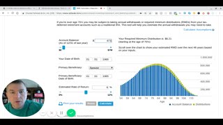 RMD Calculator l Required Minimum Distributions l Charles Schwab [upl. by Anama]