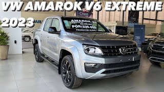 VW Amarok V6 Extreme 2023  Versão TOP de linha da Amarok para 2023 em detalhes 4K [upl. by Rosabel]