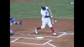 Xander Bogaerts Home Run Swing Slow Motion 2019121 [upl. by Huesman]