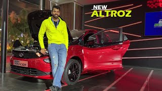 New Tata Altroz 2023 Now With Sunroof Bigger Touch amp New Features  Detailed Review [upl. by Mhoj]