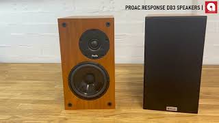 ProAc Response DB3 Speakers  Available At Audio Affair [upl. by Atinra938]