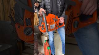 Husqvarna 372 XP genç kardeşimize hayırlı olsun sweden husky husqvarna chainsawman [upl. by Ros398]