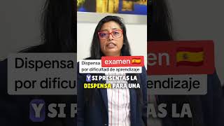 Dispensa en el examen de la nacionalidad [upl. by Ayel297]