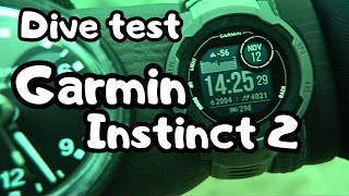 DIVING with GARMIN INSTINCT 2  will it SURVIVE │ Dive testing a SPORTS watch [upl. by Rudd63]