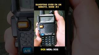 ✅️MENÚ 2 💥HANDY BAHOFENG UV5R🛰Like si queres que siga con este tema [upl. by Keeler364]