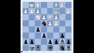 Nimzo Indian Defense Fischer Variation Uhlmann vs Botvinik  Munich 1958 [upl. by Alake]